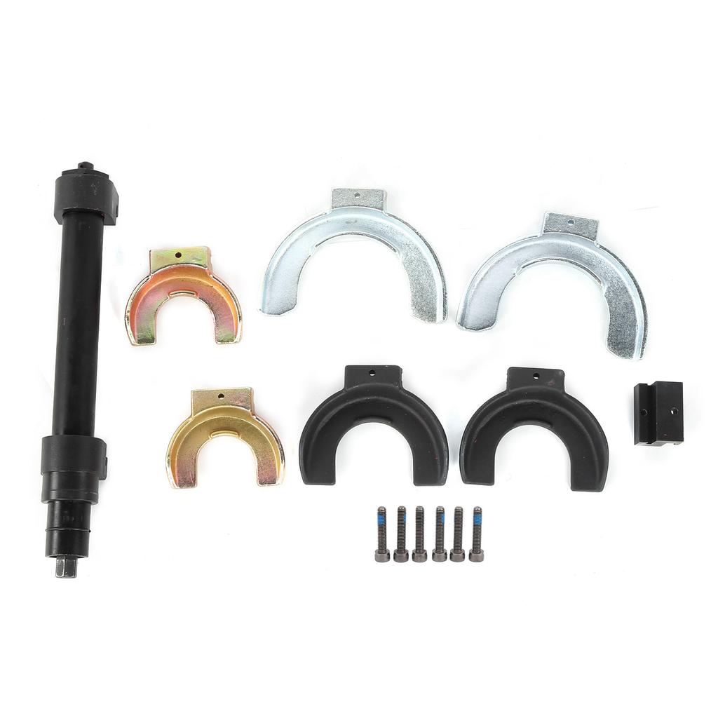 Interchangable Fork Strut Coil Spring Compressor Extractor Tool Kit Remover Auto Repairing