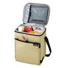Thermos Soft Cooler 15L Sand Beige Insulated Cooler Bag with Foldable for Compact Box Large Capacity Model SDBE - 5-Layer Insulation, Storage,