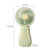 Cartoon Style Mini Handheld USB Fan 3 Speed Rechargeable Compact and Portable for Outdoor Pocket Use