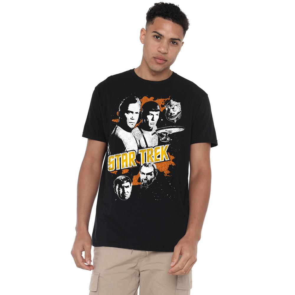 Star Trek Mens Good Vs Evil Graphic T-Shirt