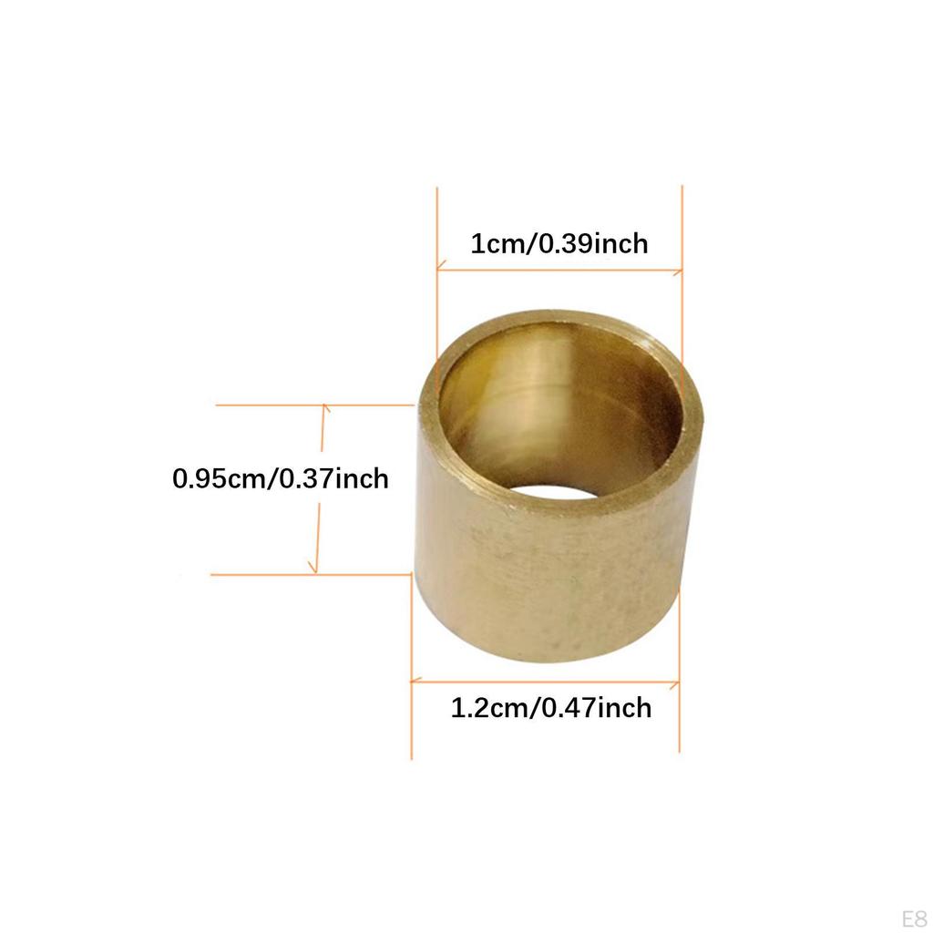 10 Brass Pieces Pool Picked Ferrules Repair Tools Accessories Providing Portable Billiards