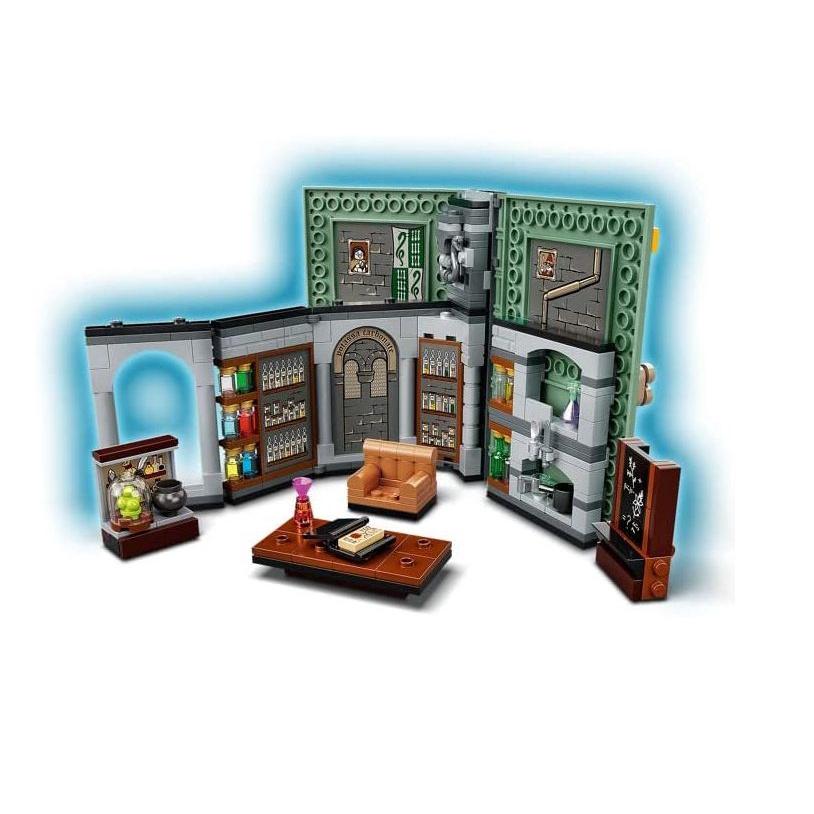 Harry Potter Lego Collectible Book For Kids Potions Class Set For Travel And Play