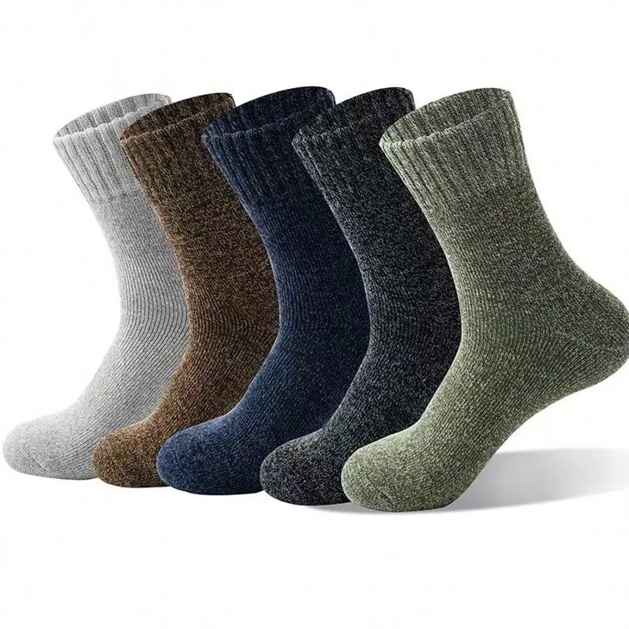 

5 pairs cozy winter essentials, perfect for chilly weather - Home/outside wear, excellent present, with flat/leisure shoes