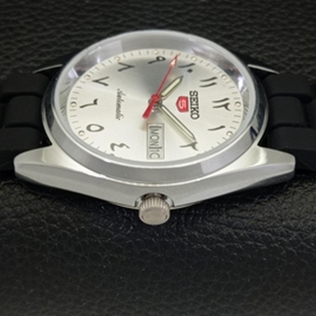 REPASOVANÉ VINTAGE SEIKO 5 AUTOMATIC 6309A JAPONSKÉ PÁNSKÉ ARABSKÉ HODINKY a318860-9