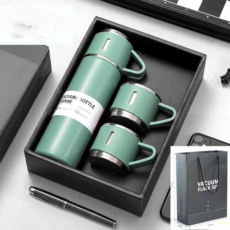 Shangqi Stainless Steel Insulated Tea Mug Gift Set