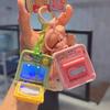 Cute UV Color Changing Keychain Interactive Mini Kitchen Toy Mini Oven Keychain  Party Favor