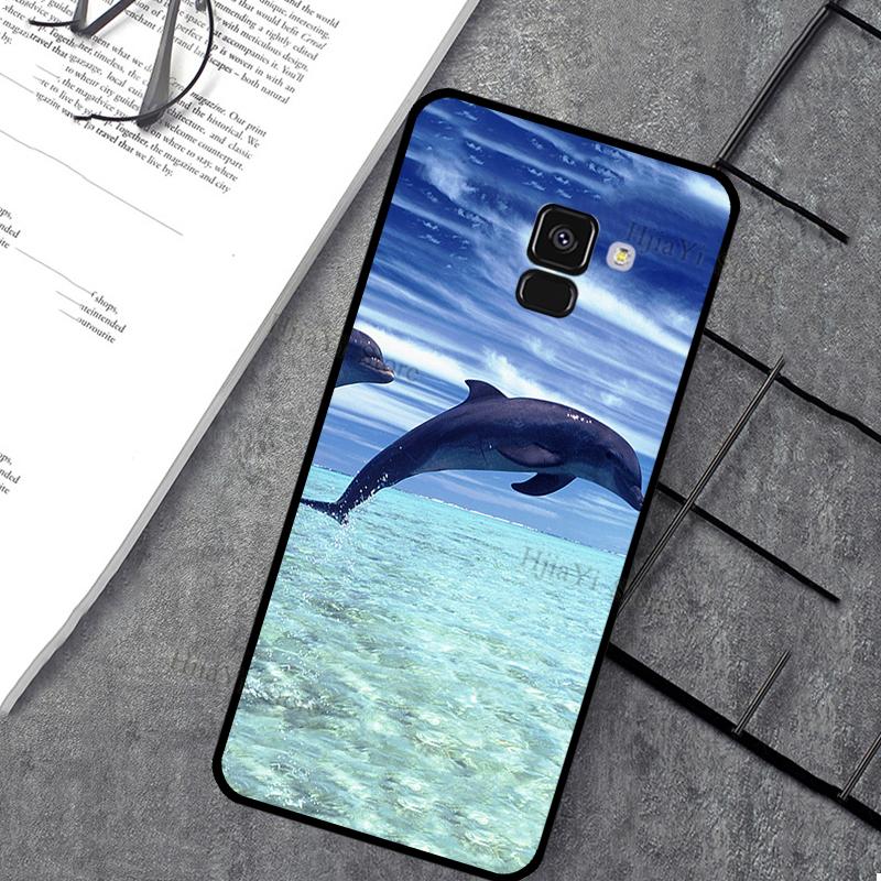 Ocean Dolphin Phone Case For Samsung J7 J5 J3 J1 2016 A3 A5 2017 J4 J6 Plus J8 A7 A8 A9 2018 Case Cover