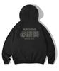 Oversized Archive Scenograph Hoodie - Black