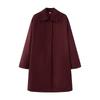 The New ZW Series Fashionable and Simple Versatile Lapel Collar Long-sleeved Temperament Trench Coat