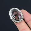 Halloween Sale Rhodonite Stone Sterling Silver Stackable Ring Jewelry Size 8.5