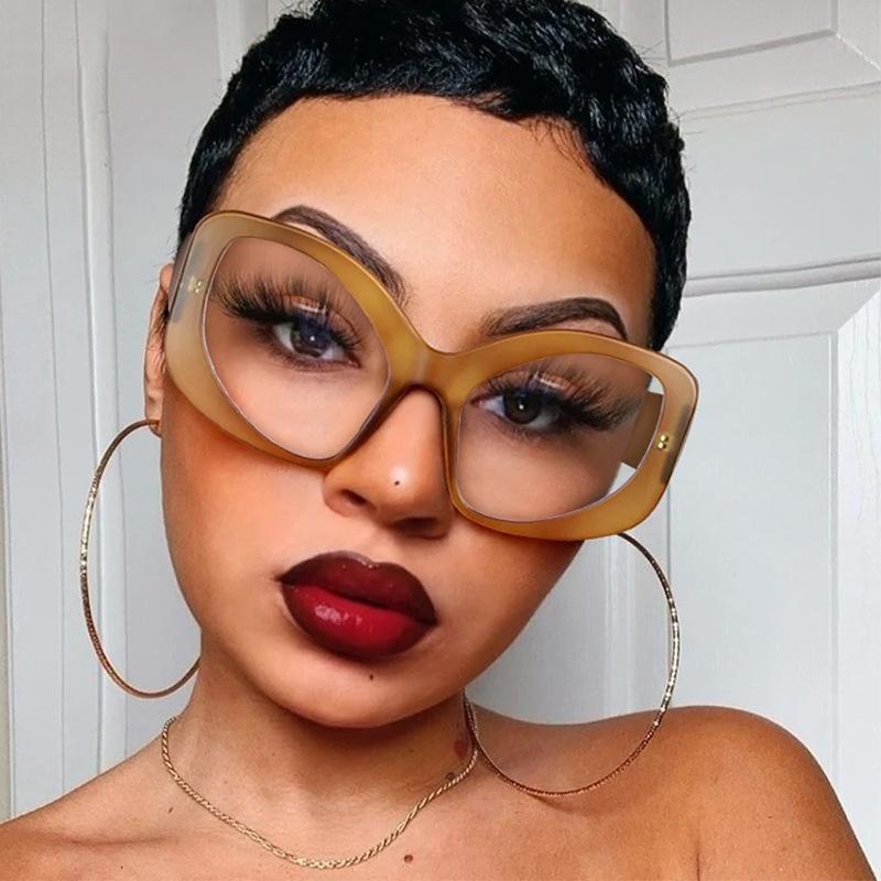 Durable High Quality Retro High End Designer Style Edgy Punk Trendy Oversized Female For Both Male Sun Glasses