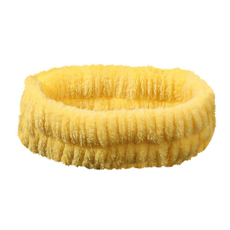 Women Wash Face Make Up Hair Holder Headbands Soft Coral Fleece Hair Hoop Elastic Hair Bands Girls Hair Accessories