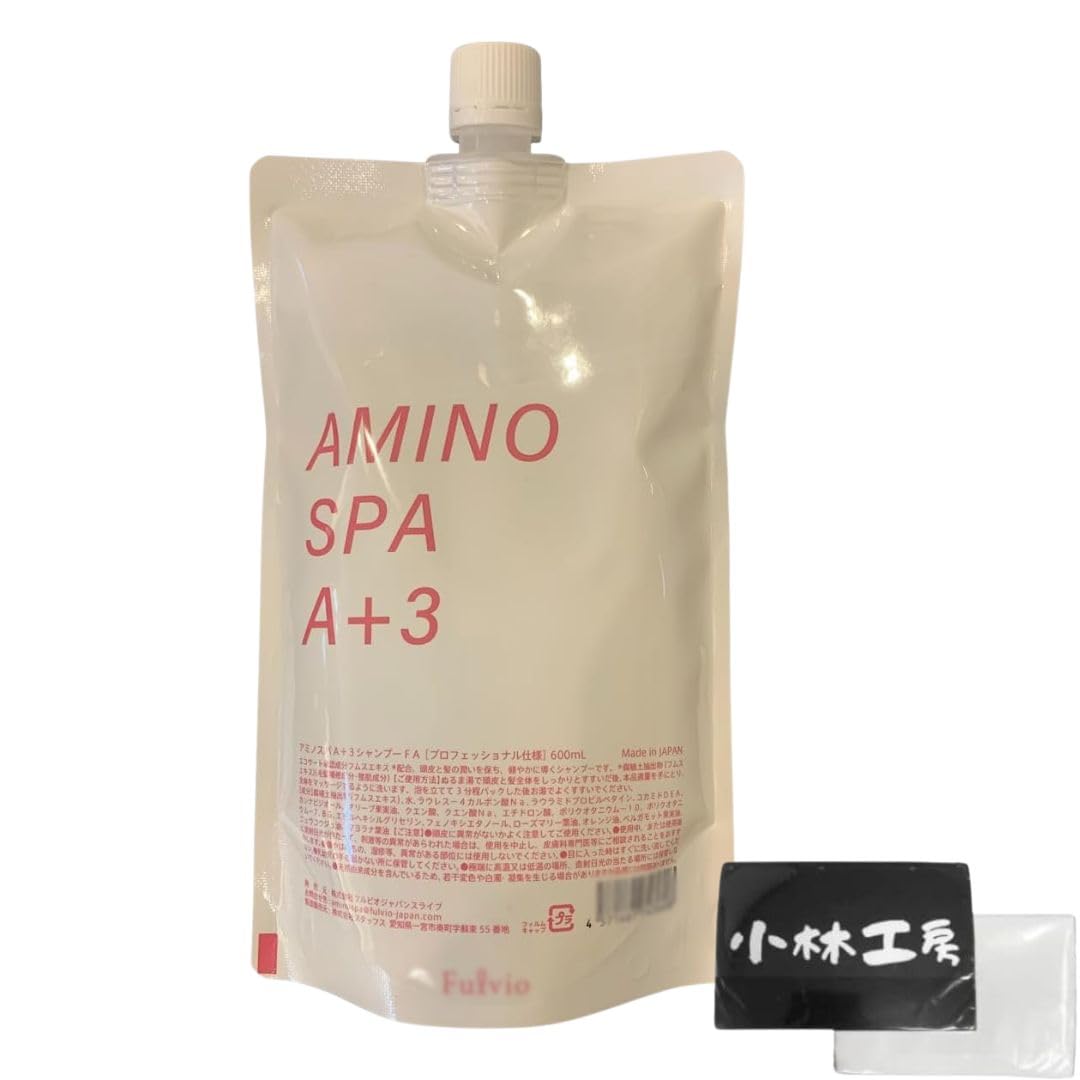 

Amino Spa A+3 Shampoo Refill 600ml with Pocket Tissue