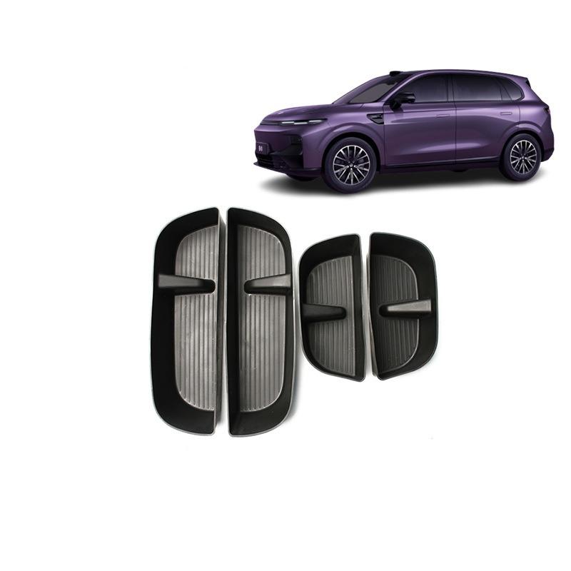 Pro Leapmotor B10 Úložný box ve dveřích Ochranný kryt Dokončení a úložný prostor Rám na držák nápojů ve dveřích TPE Příslušenství pro úložné prostory ve dveřích