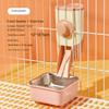 500ml Pet Parrot Bird Feeding Waterer Cat Dog Cage Hanging Waterer Pigeon Rabbit Small Pet Automatic Feeding Water Feeding Bowl