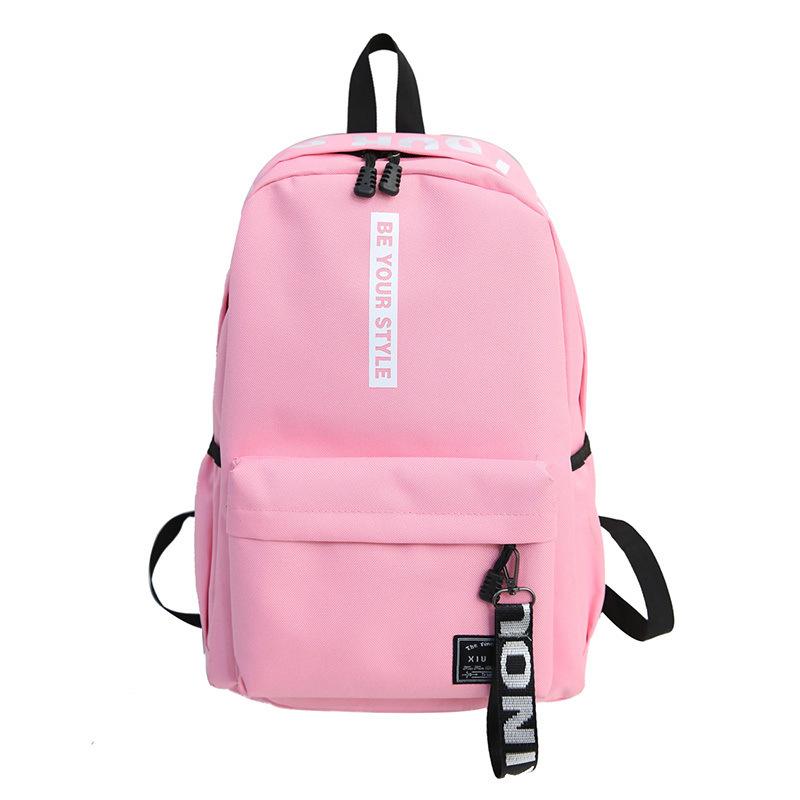 Studentský batoh Oxford Schoolbag Lehký Velkokapacitní měkký ramenní popruh Módní potisk Multifunkční batohy