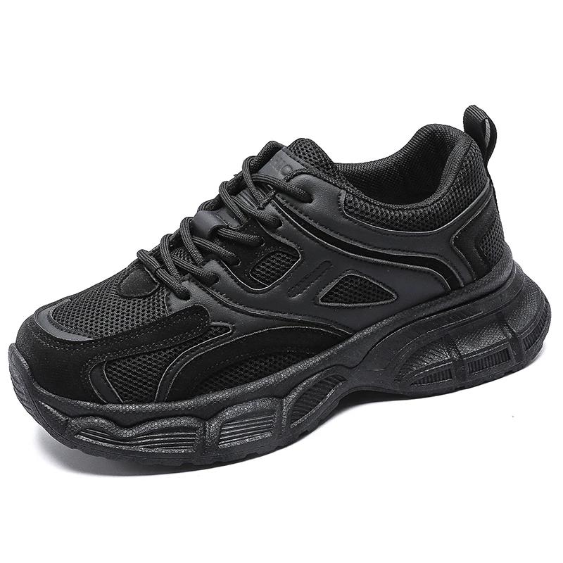 Fashion Chunky Outdoor Woman Shoes Black Loafers Hiphop Sneakers Yellow Boots Sports Offers New In Special Use Low Prices Festival