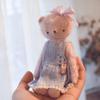 [USED] Overseas Artist Plush Toy Teddy Bear Gentle Pale Pink Bear Handmade