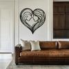 Metal Wall Art Modern Home Decor Foyer Living Room Gift Birthday Present
