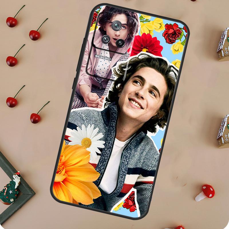 Timothee Chalamet Case For Xiaomi 13T 14T 15T Pro 17 Pro Max 14 15 Ultra POCO X7 Pro X3 X5 X6 F5 F6 F7 F8 Cover