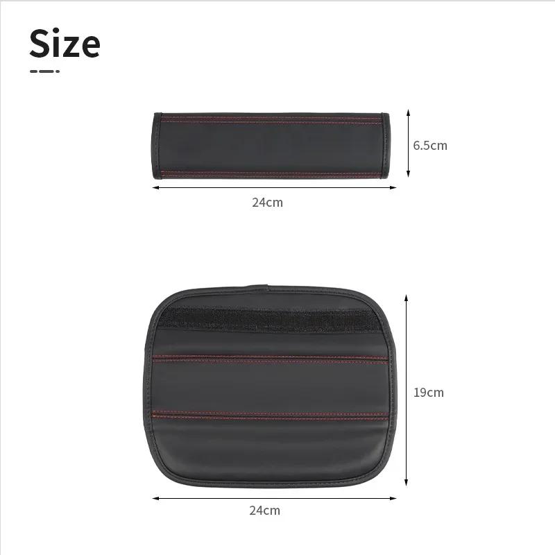 cxlqbm1 2PCS Printed Logo Car Safety Belt Protector Shoulder Cover for Mitsubishi RALLIART Outlander ASX Lancer Pajero Eclipse Galant
