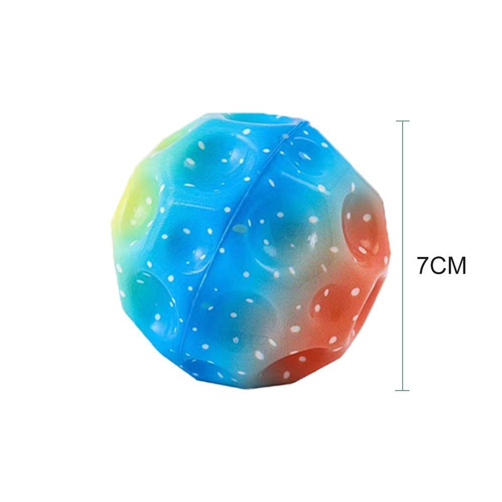 PU Foam Hole Ball Anti-fall Soft Bouncy Ball High Resilience Bouncy Ball  Women