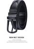 Men's Tactical Nylon Pin Buckle Belt - Woven Leather for Outdoor & Workwear