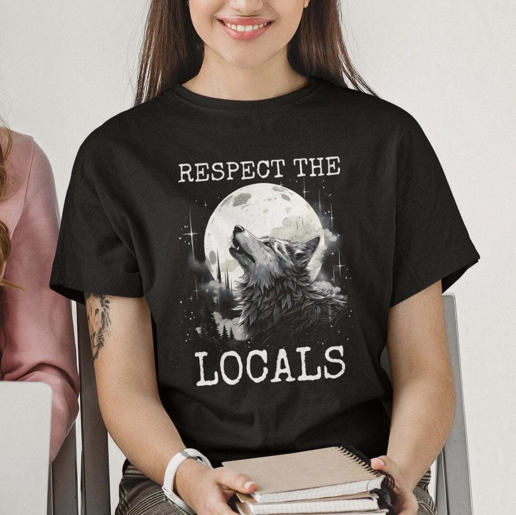 Respect the Locals Wolf T-shirt