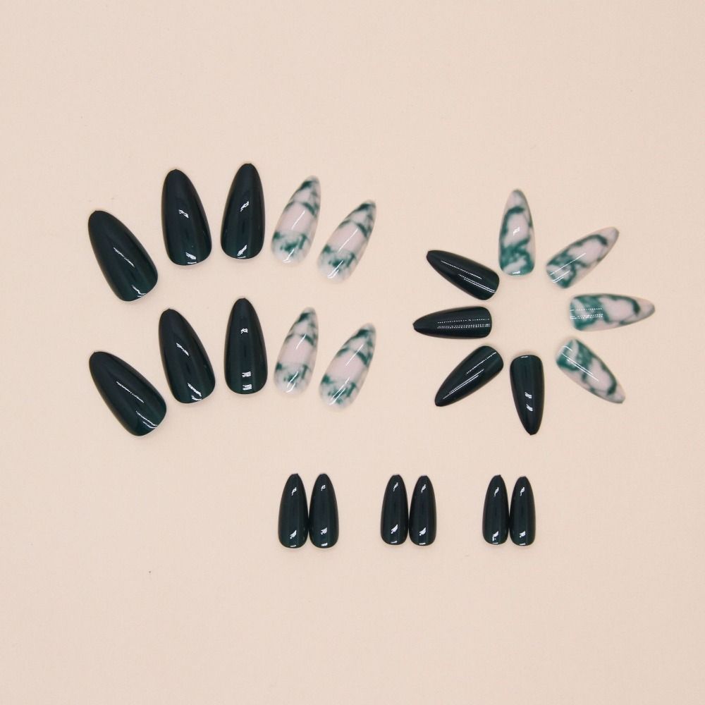 French Fake Nials Elegant Press On Nails Manicure False Nails Women