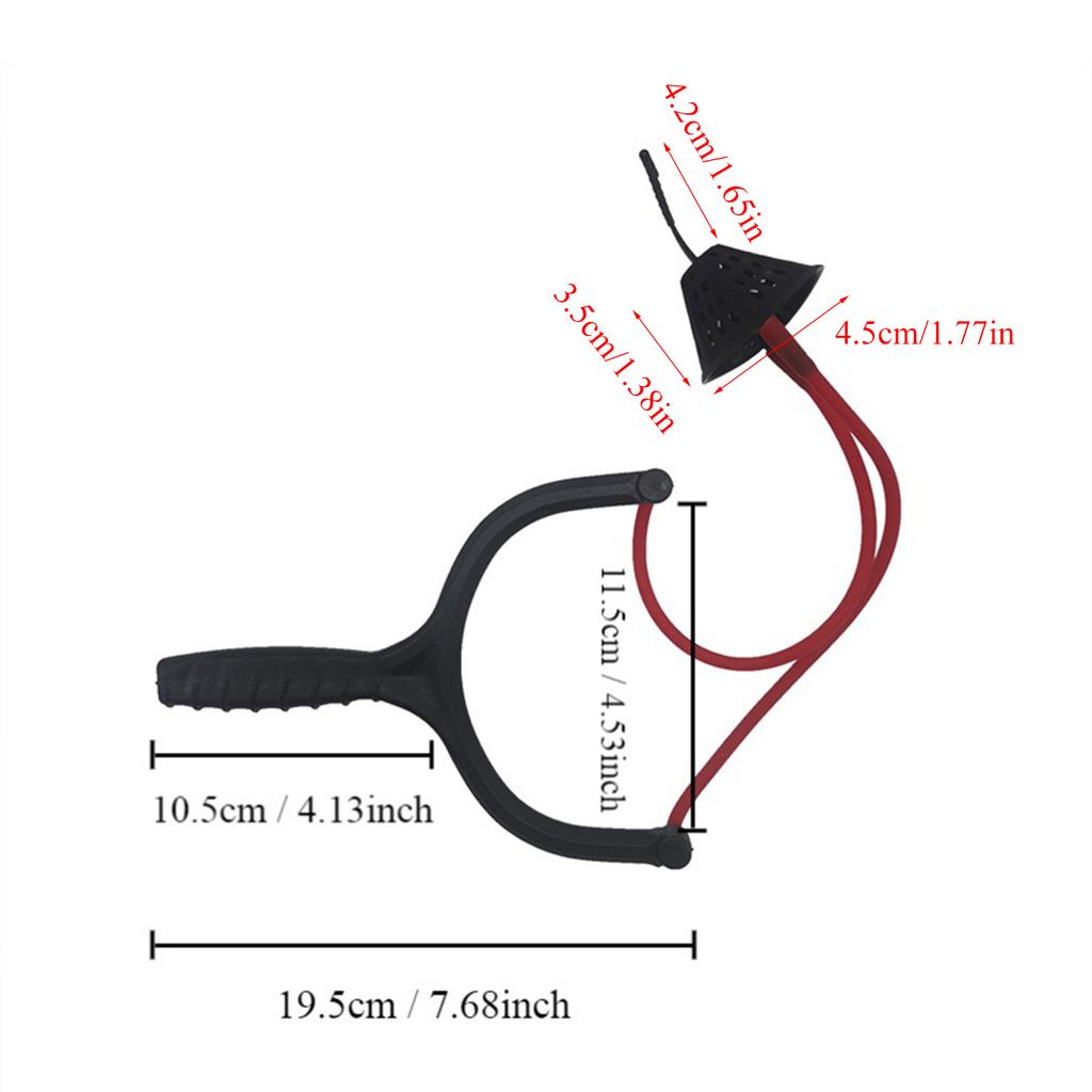 Fishing Catapults Baits Pulling Feeders Fishing Lures Thrower Fishing Baits Nestings Slingshots Outdoor Fishing Supplie