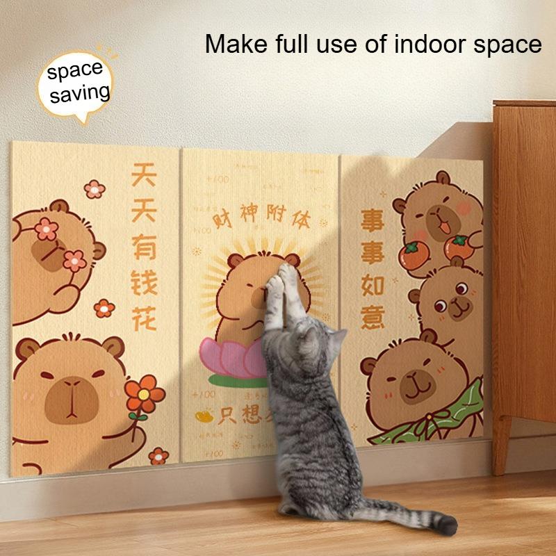 Adhesive Cat Scratch Board Can Be Attached To Walls Sofas Anti Cat Scratch Protection Furniture Wear-resistant Cat Claw Board