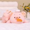 Bread Chef Pig Doll Plush Toy Cartoon For Kids Gift Home Bedroom Decoration