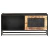 TV Stand 90 X 30 X 40 Cm Rough Mango Wood