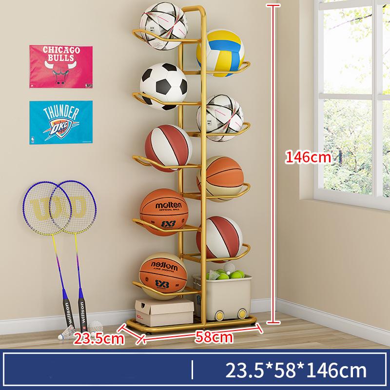 Indoor Children Basketball Storage Rack Put Ball Football Storage Basket Placed Rack Kindergarten Volleyball Stand Holder Space