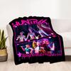 K-Pop Demon Hunters Blanket CozyBlanketSoft Warm Cozy Throw For Sofa Couch Office Bed Picnics Ideal for All Seasons Cozy Home Lovers Best Y26