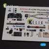 Reskit Interior 3D Decal Plastic Model Decal RSKK72161 1/72 P-47M (for Revell) (Airplane)