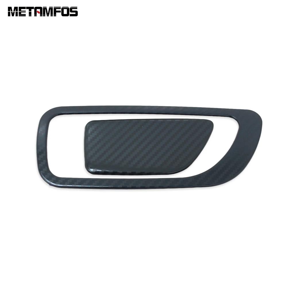 Car Accessories For Ford Kuga Escape -  2024 Interior Carbon Fiber Glove Storage Box Door Handle Cover Trim Sticker
