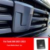 For Tank 300 400 400Hi4-T 2021-2025 Car Badge Front Rear Steering Wheel Wheel Hub Badge Car Central Grid Trim Strip Modification