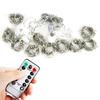 3x3 m 300LED Curtain String Light USB Remote Control Lamp Christmas Wedding Party Decoration