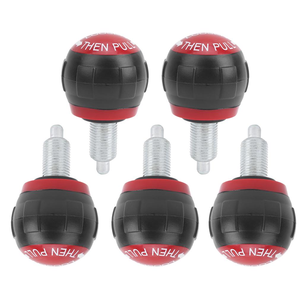 5pcs 50x45mm Fitness   Pull Pin Knob Relse Synthetic Cardboard Handle Exercise Spare Accessory