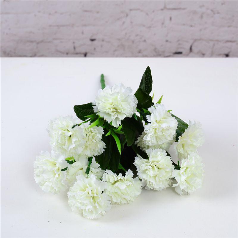 Lifelike Artificial Carnation Silk Flowers Perfect For Wedding Decorations