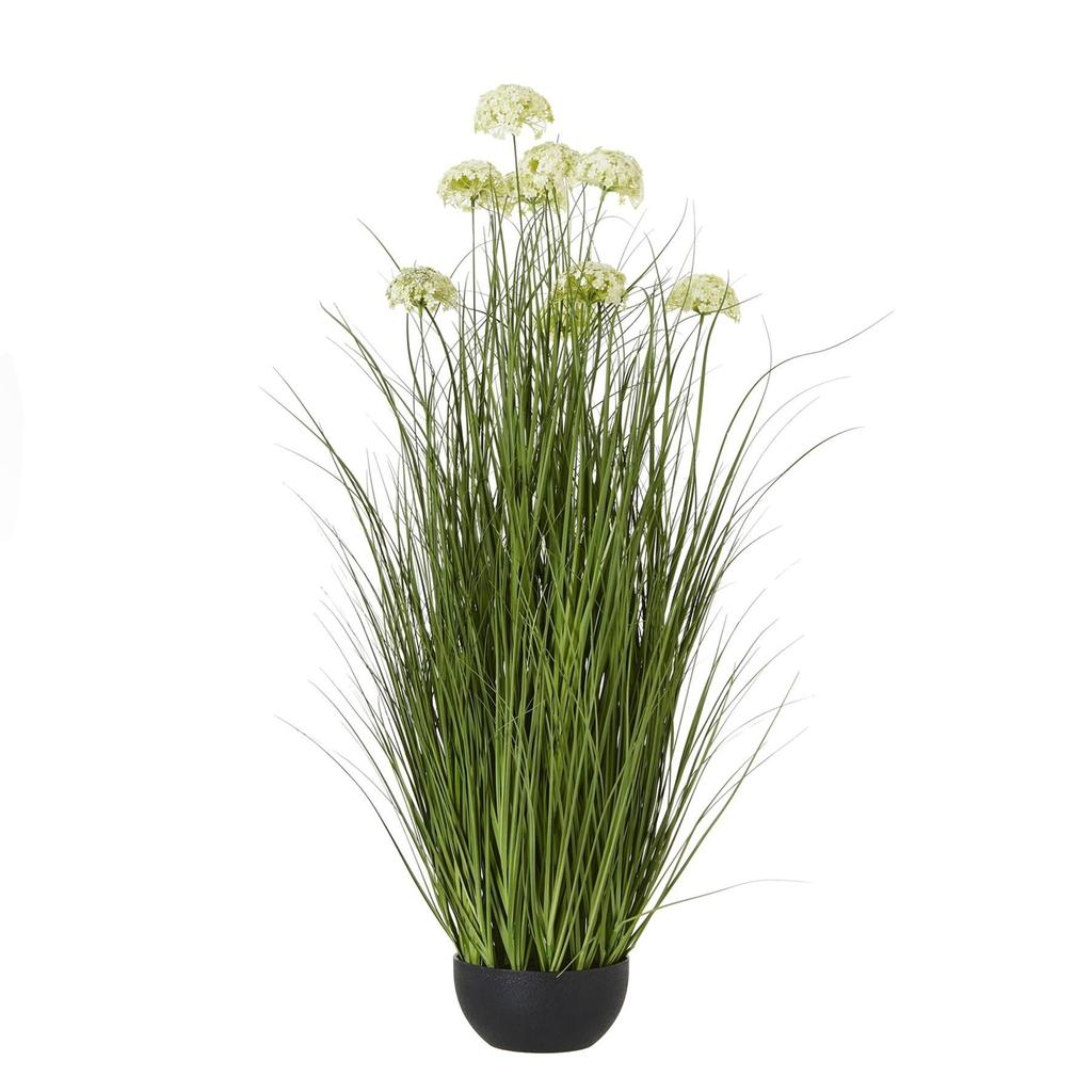 Hill Interiors Allium Artificial Potted Plant