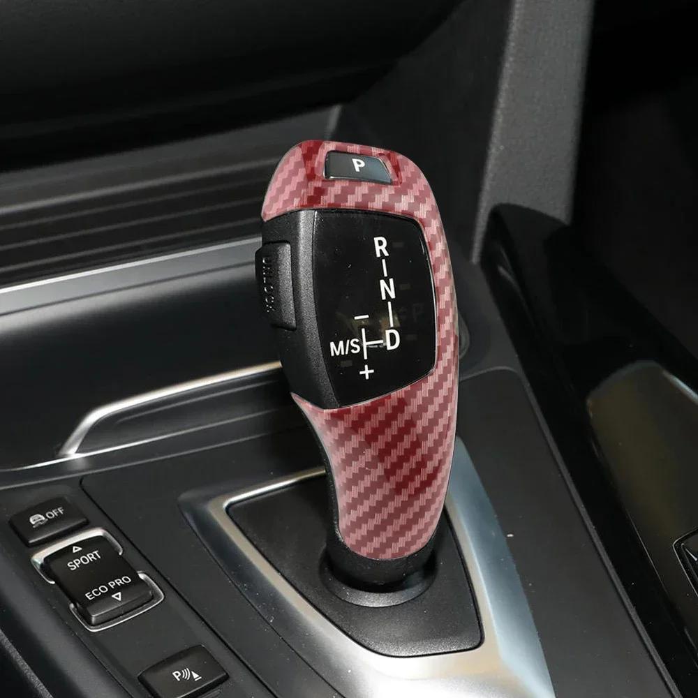 For BMW F30 F22 F34 F35 F15 F25 2 3 4 5 6 Series X3 X4 X5 X6 LHD Gear Shift Knob Cover Gear Sticker Protective Cap Accessories