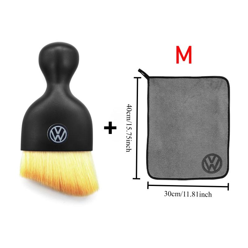 Car Wash Microfiber Towel Auto Cleaning Tool Soft Brush Drying Rag Cloth For VW Golf 5 4 6 GTI Jetta Scirocco Touran Polo Beetle zl4