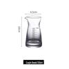 Shangqi Gourd-Shaped Crystal Wine Decanter with Scale, 100ml Set of 2