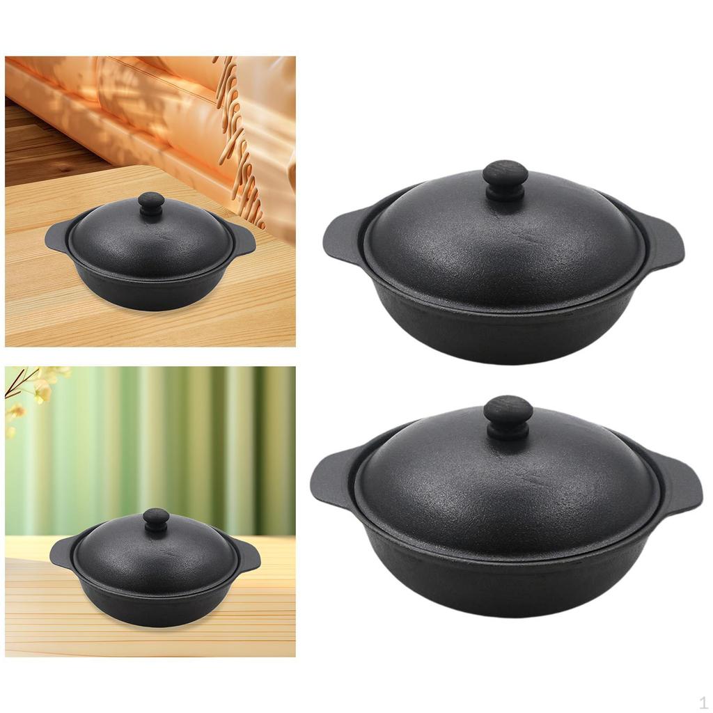 Braised Rice Casserole Clay Pot Container Spaghetti Dish Cookware for Restaurant