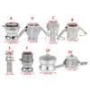 High Pressure Quick Disconnect Pipe Coupling Strong Stainless Steel Fast Connect Fitting Multipurpose for Various Applications