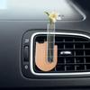 Car Vent Plant Holder Car Vase Vent Clip Propagation Plant Holder Wooden Automotive Aesthetic Interior Decoration For Sedan