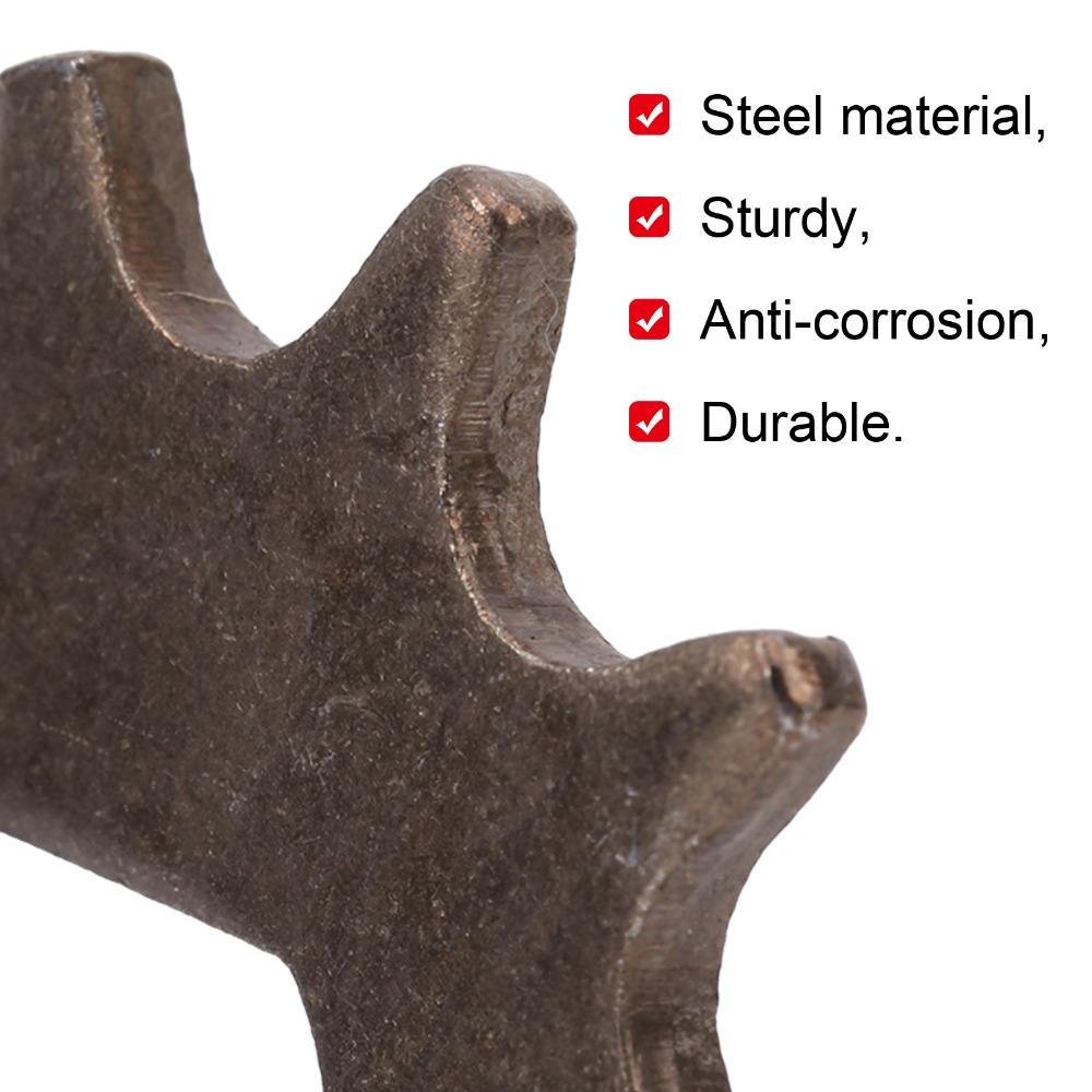 11 Teeth Bicycle Chain Wheel Square Hole Chain Wheel Electric Scooters Replacement Part Go Kart