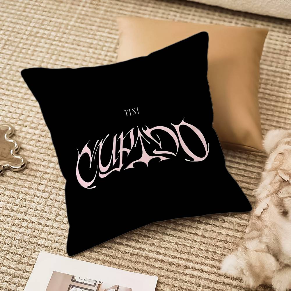 T-tini-es Pillow Case Anti-dustmite Invisible Zipper Sofa Bed